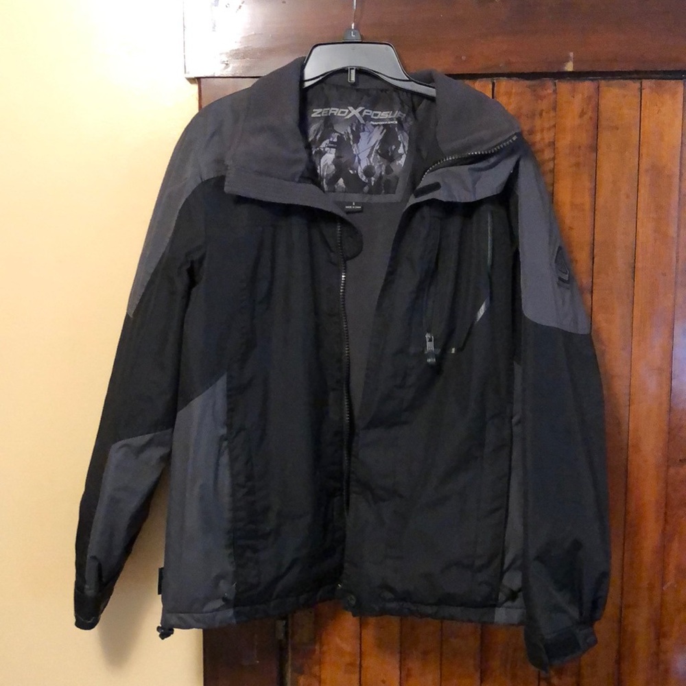 Men’s black winter jacket